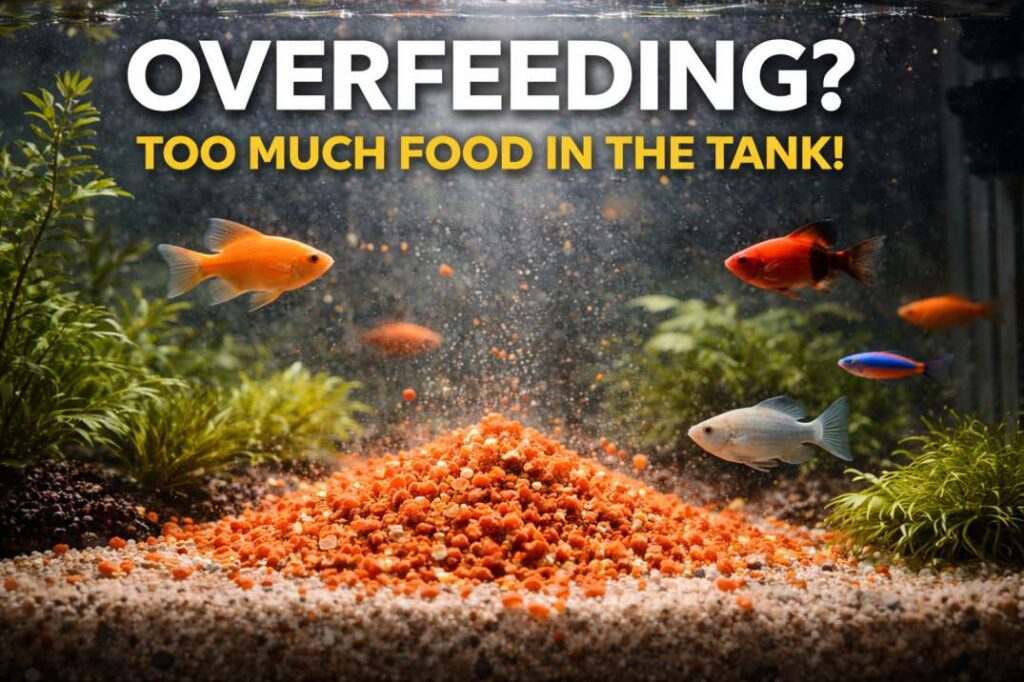 Overfeeding aquarium problem