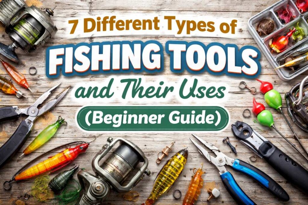 types of fishing tools and their uses