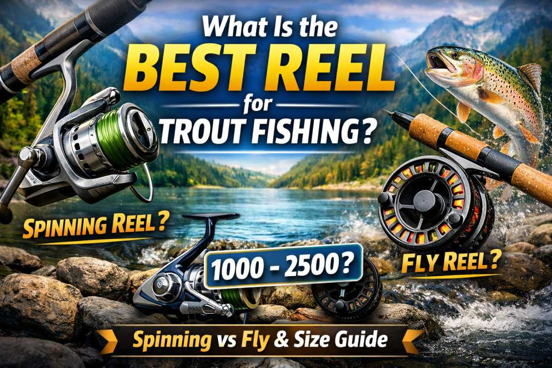 What Is the Best Reel for Trout Fishing? Spinning vs Fly & Size Guide