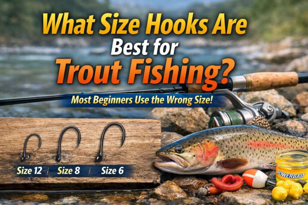 what size hooks are best for trout fishing