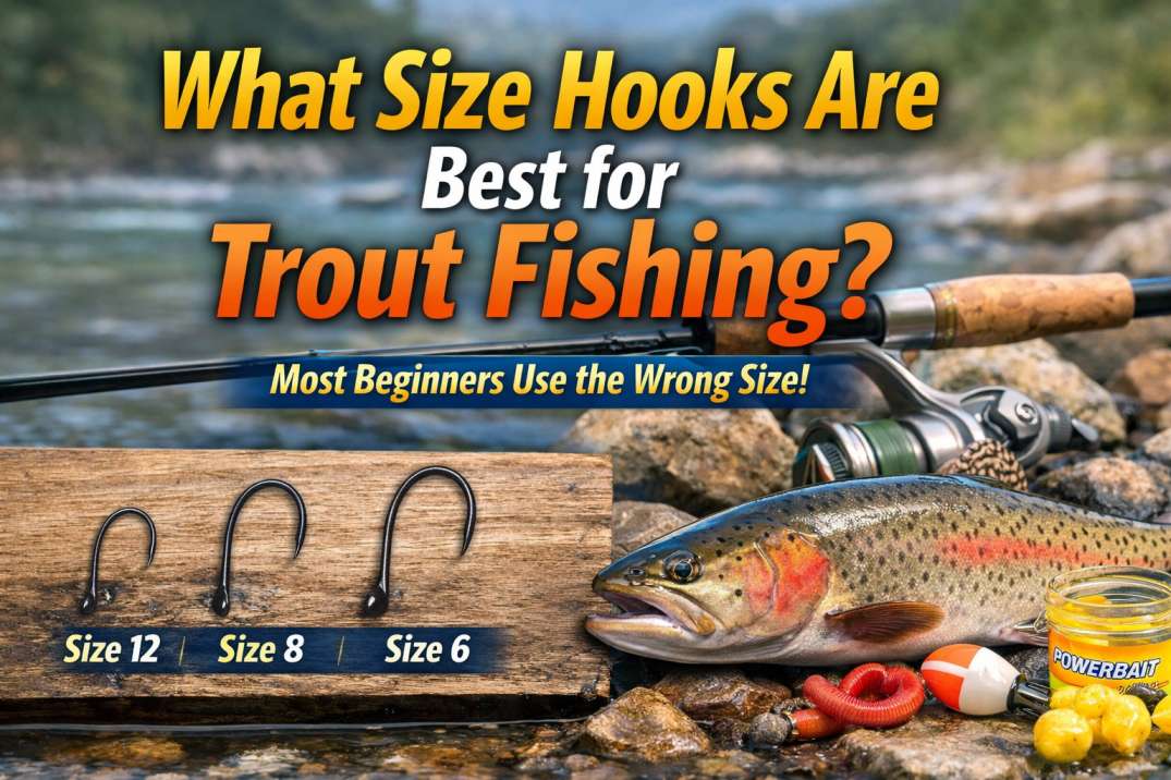 What Size Hooks Are Best for Trout Fishing? Most Beginners Choose the Wrong Size