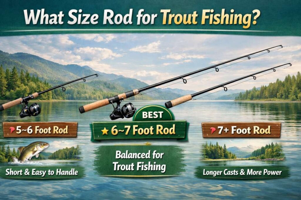 what size rod for trout fishing