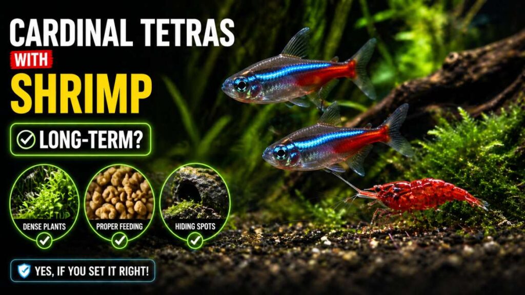 Can You Keep Cardinal Tetras With Shrimp Long-Term