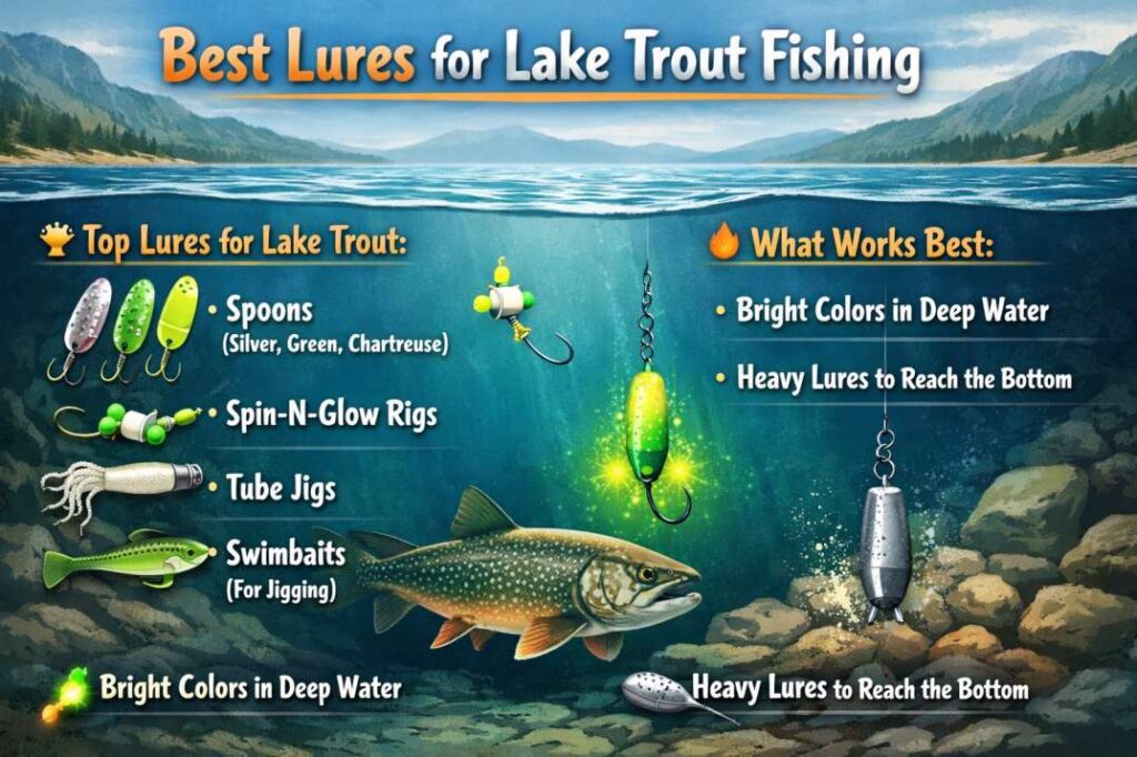 Lake trout fishing setup for beginner