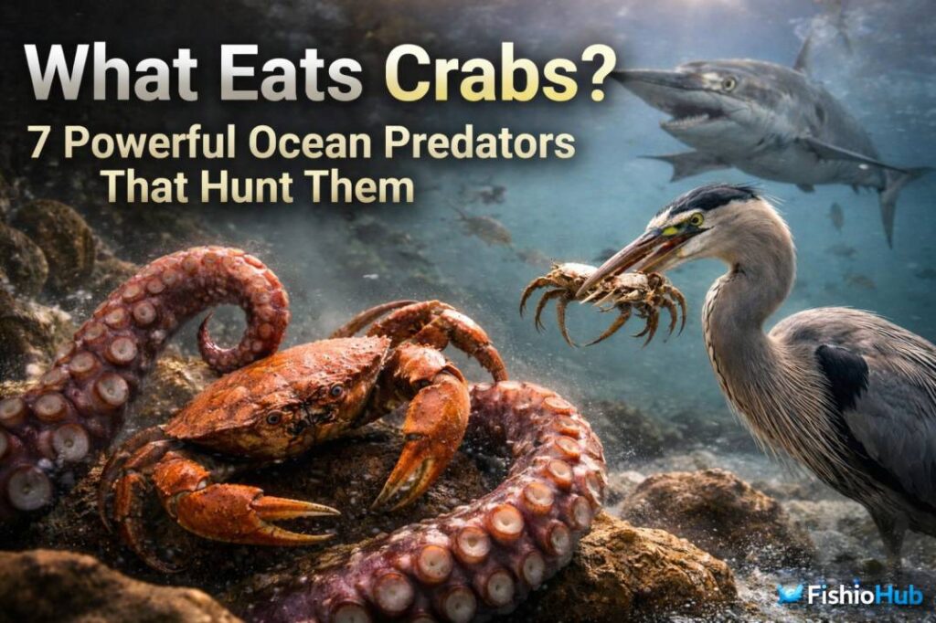 What eats crabs