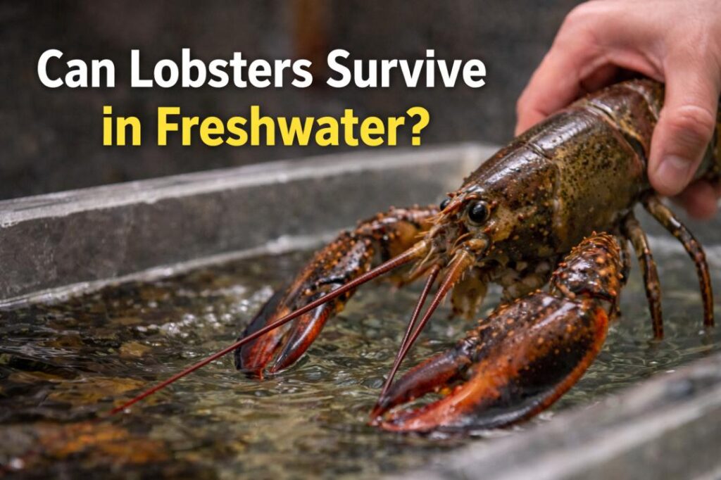 can lobsters survive in freshwater