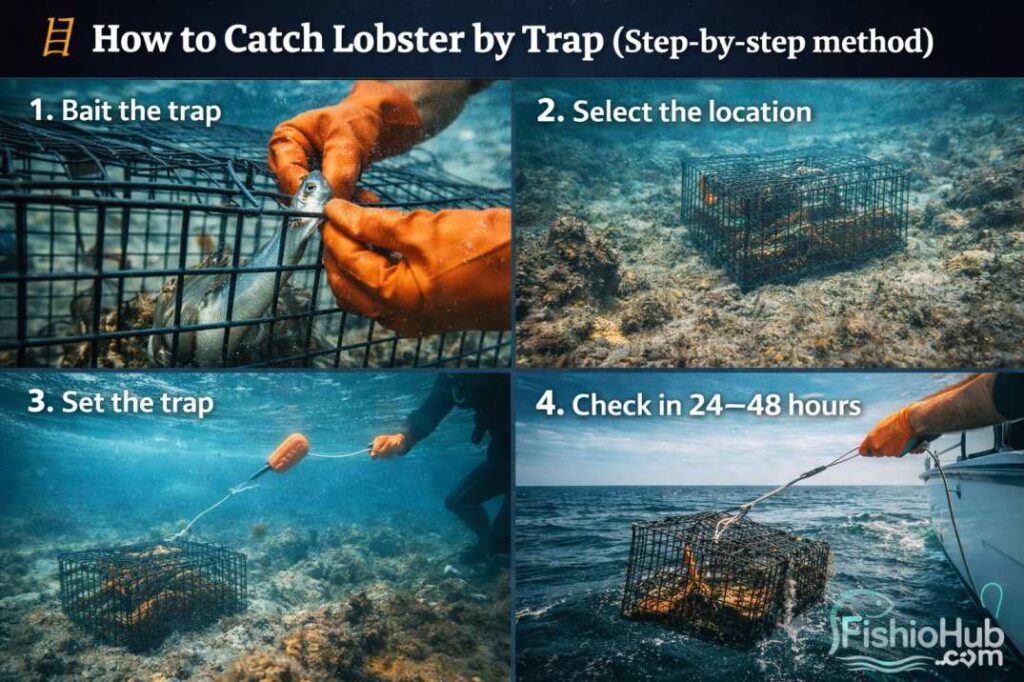 how to catch lobster by traps
