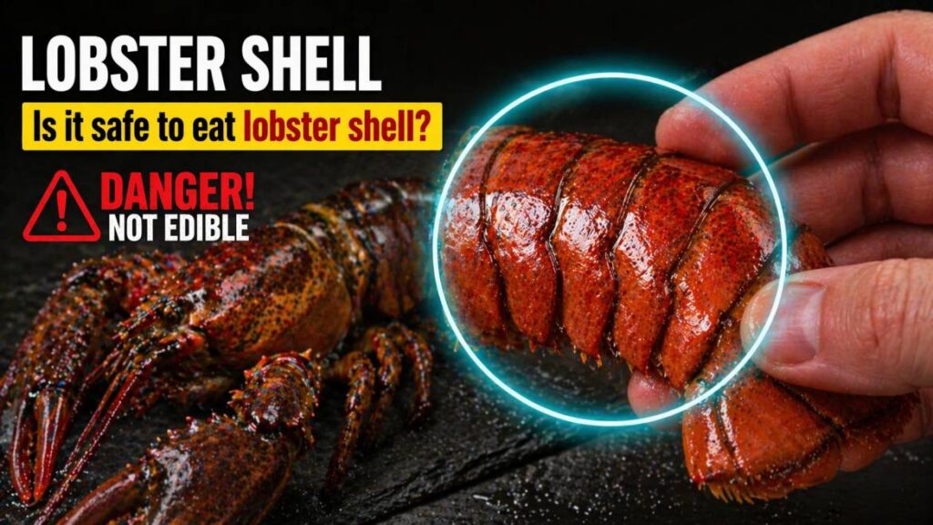 is it safe to eat lobster shell?