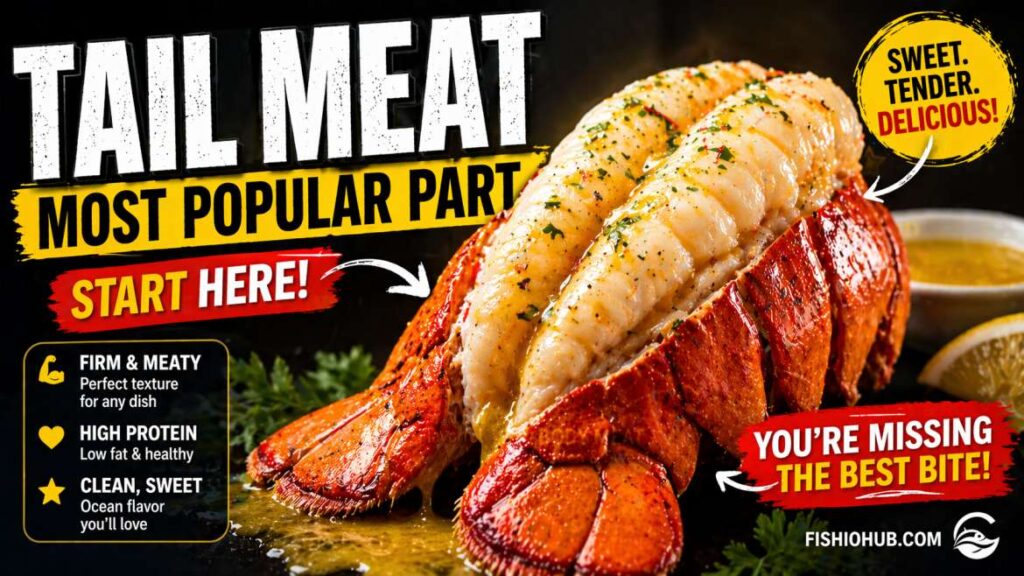 Lobster tail meat