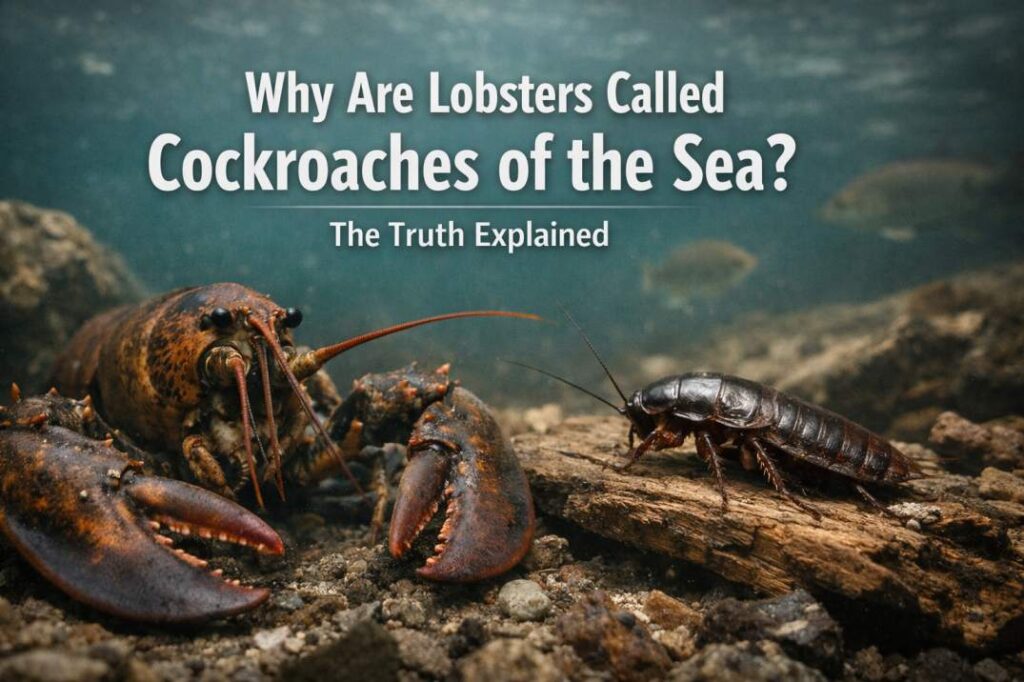why are lobsters called cockroaches of the sea