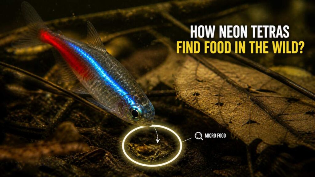 How Neon Tetras Find Food in the Wild?
