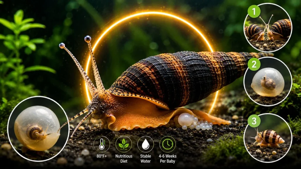 breeding rabbit snails