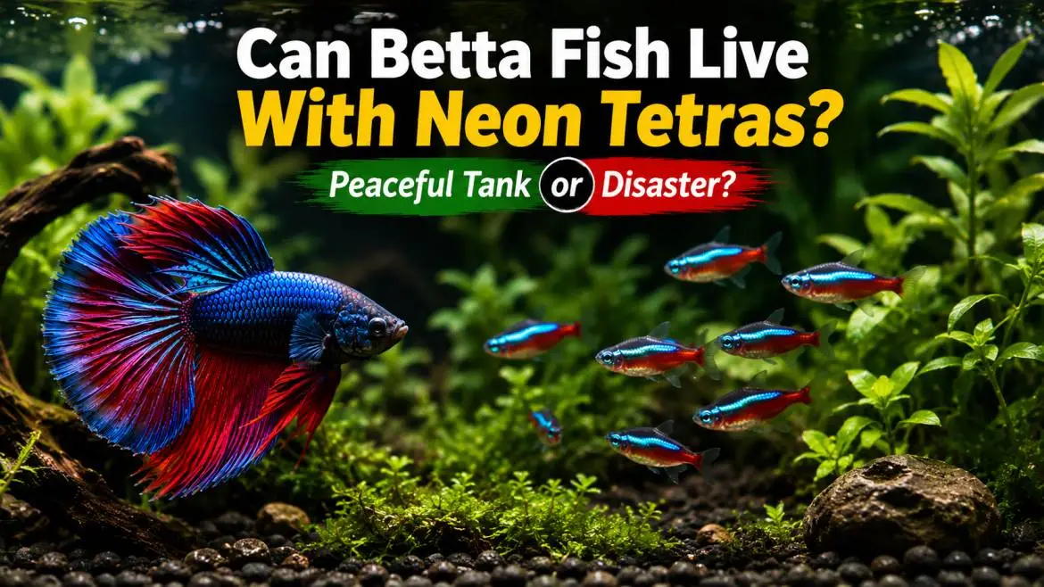 Can Betta Fish Live With Neon Tetras? (Peaceful Tank or Disaster?)