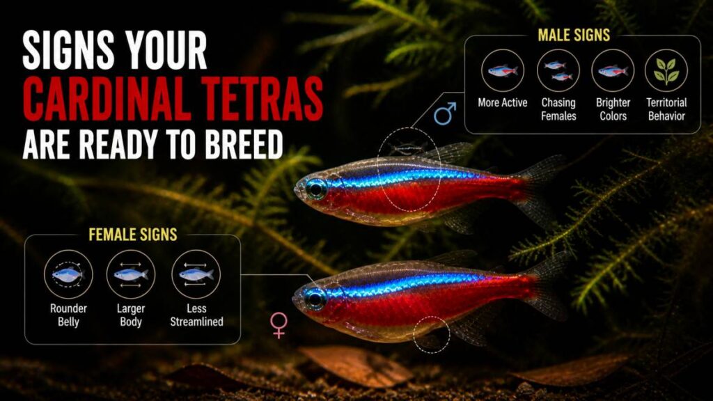 cardinal tetra breeding behavior