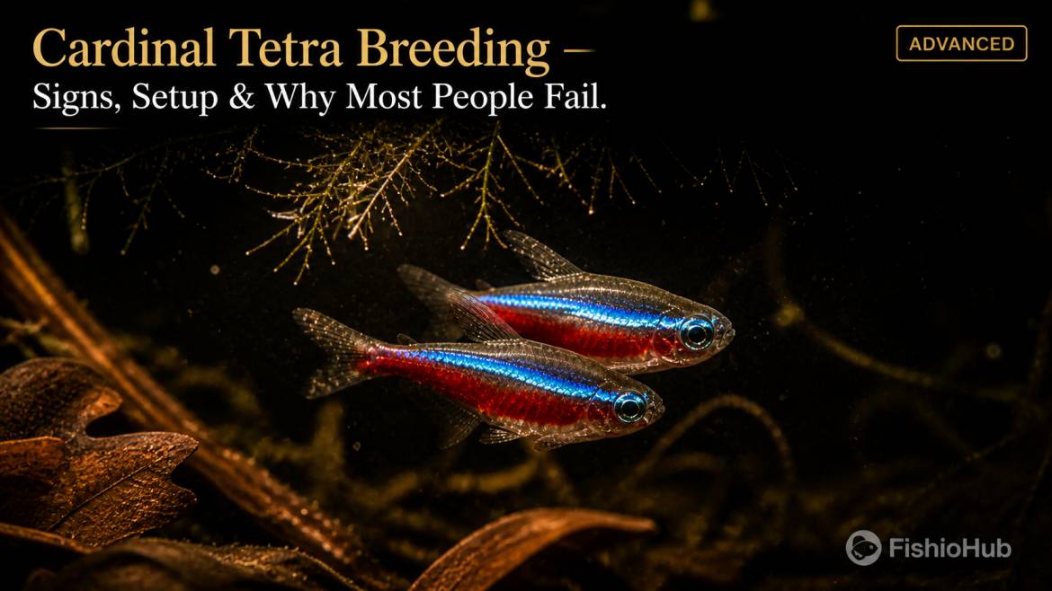 Cardinal Tetra Breeding Behavior: Signs, Setup & Why Most Fail