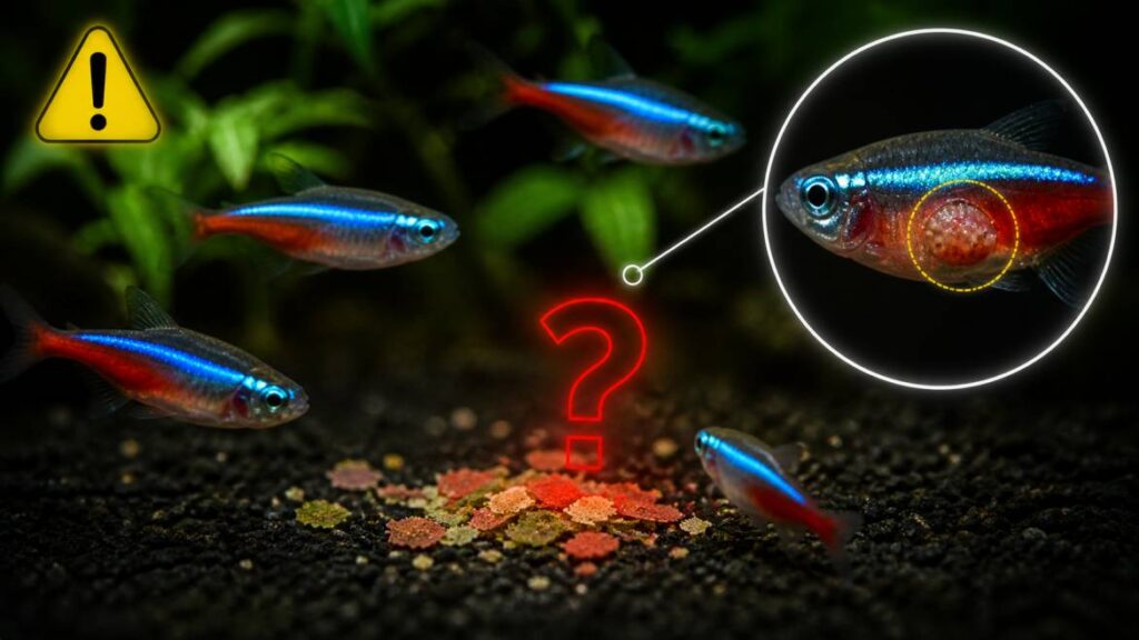Problem With Neon Tetra Feeding