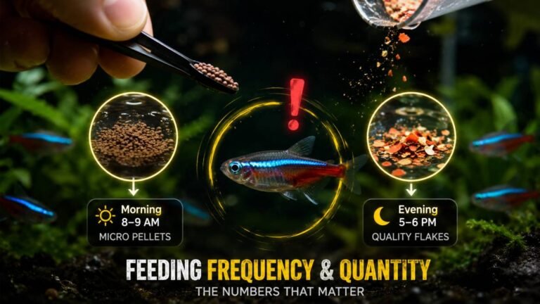 What to Feed Neon Tetras: Best Foods, Schedule & Mistakes to Avoid