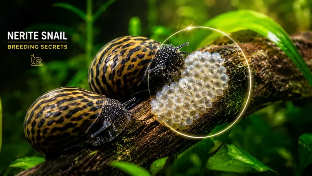how to breed nerite snails