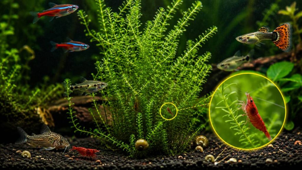 how to plant small leaf grass in aquarium?