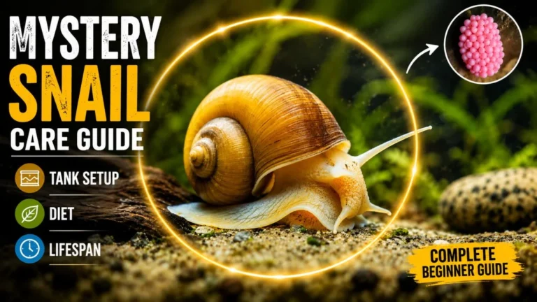Mystery Snail Care Guide (2026): Tank Setup, Diet & Lifespan