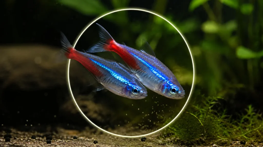 neon tetra breeding behavior