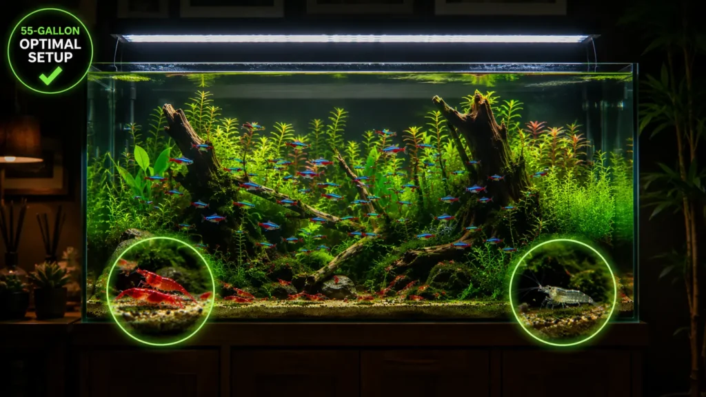 neon tetra tank mates 55 gallon
