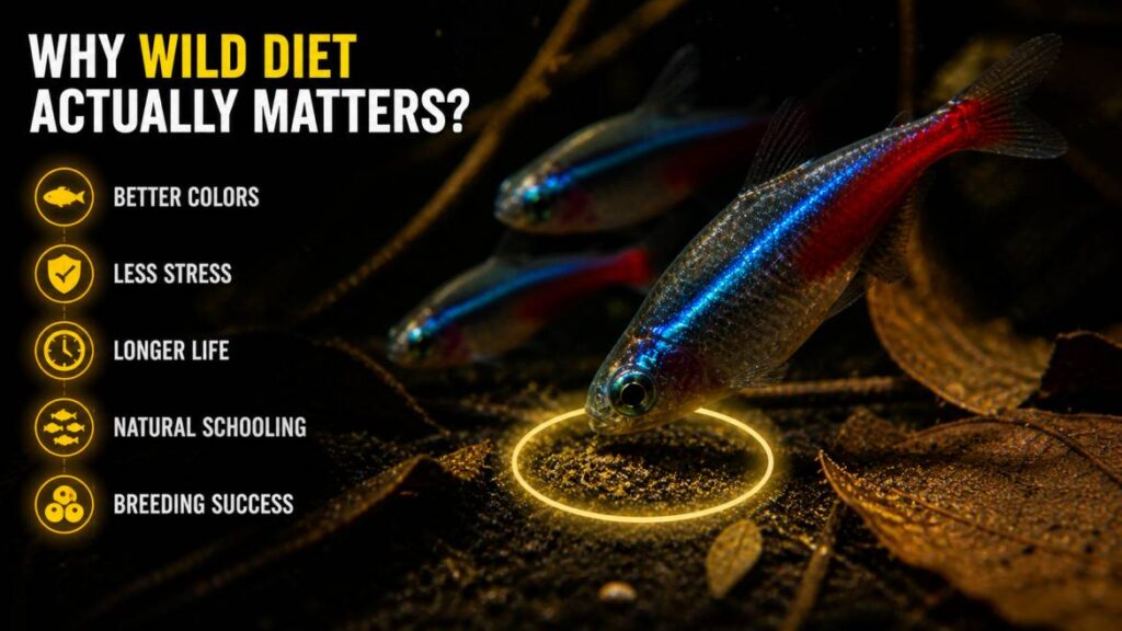Why Understanding What Do Neon Tetras Eat in the Wild Actually Matters?