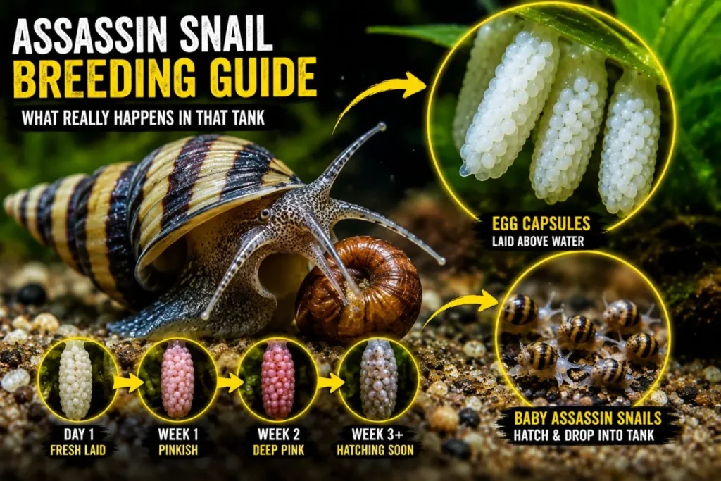 assassin snail breeding