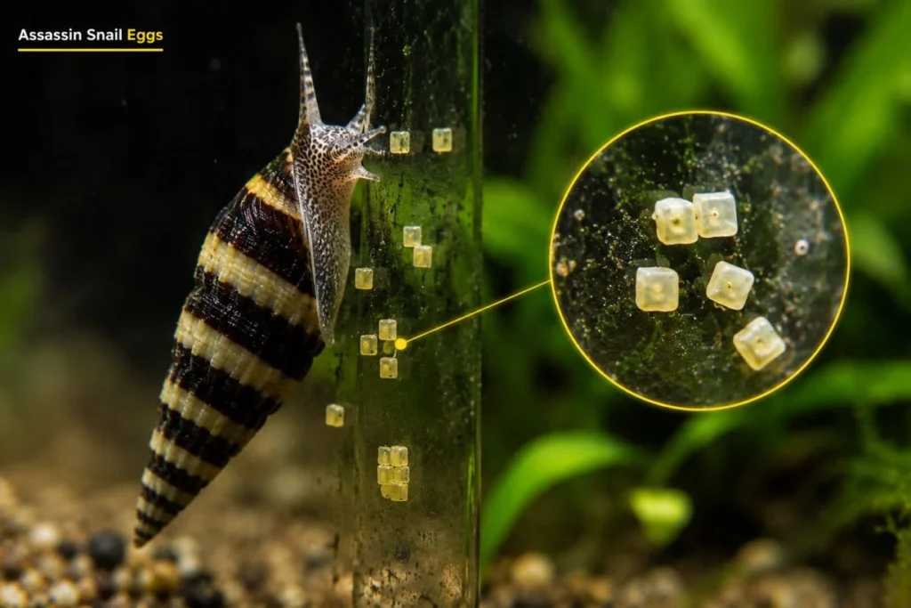 assassin snail eggs