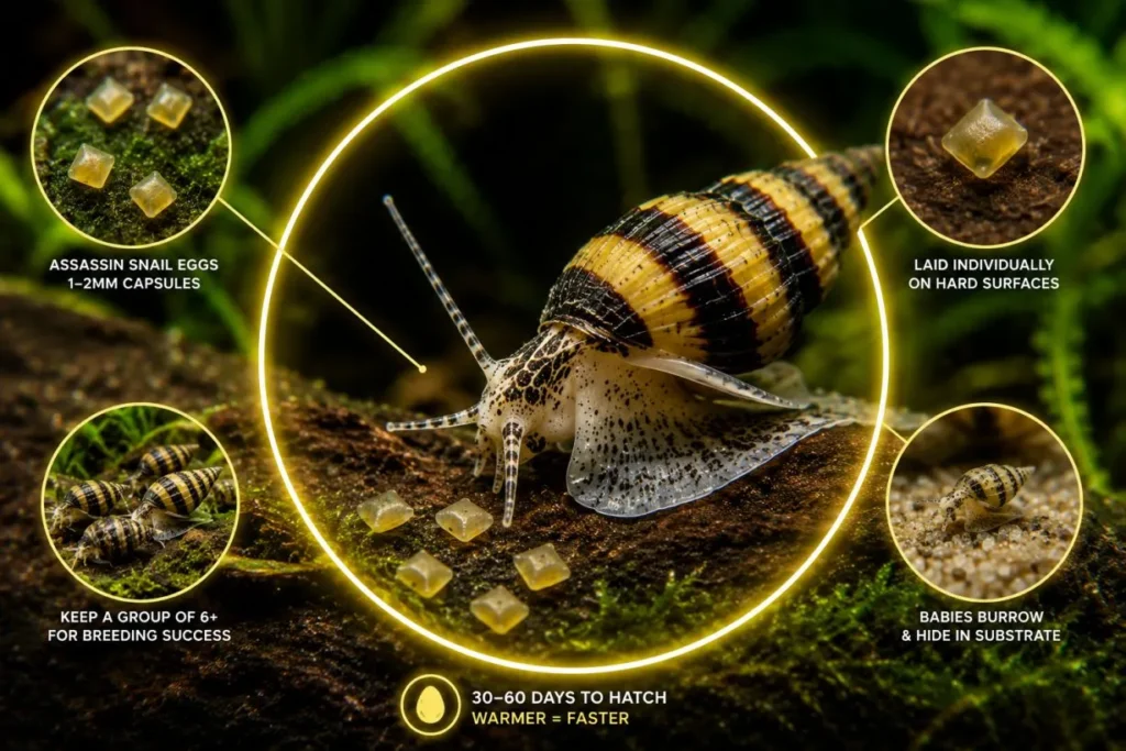 assassin snail reproduction
