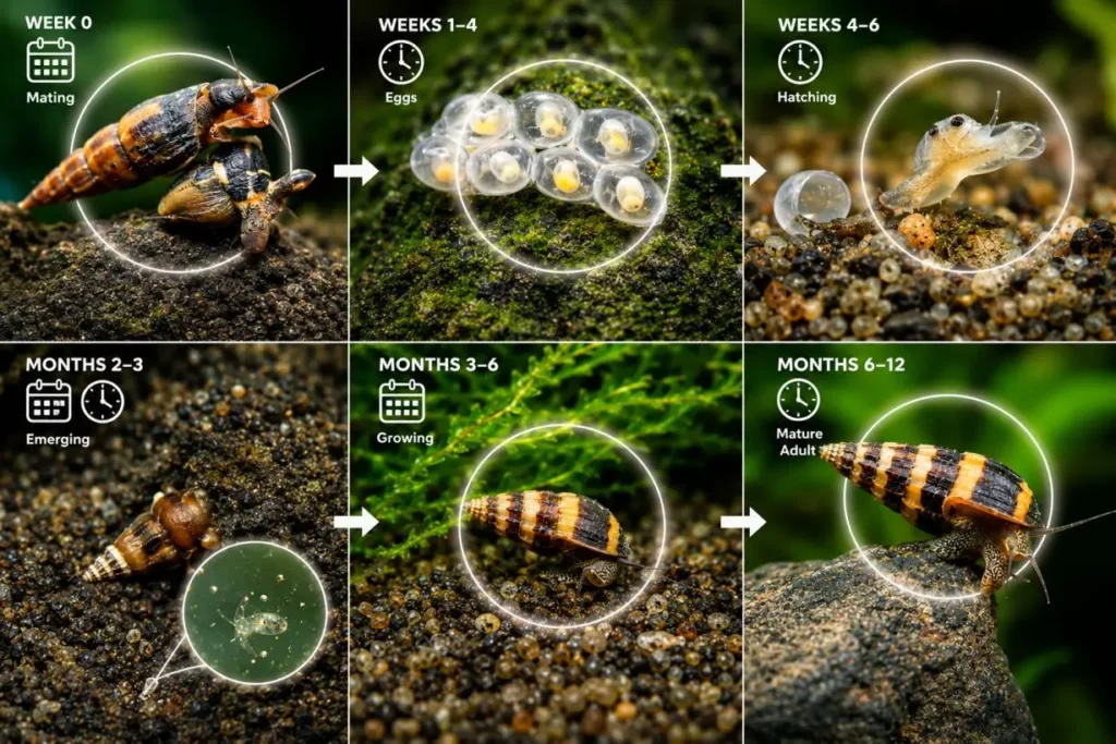 do assassin snails breed
