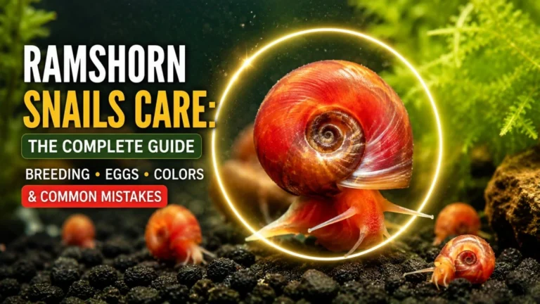 Ramshorn Snails Care: The Complete Guide (Breeding, Eggs, Colors & Common Mistakes)