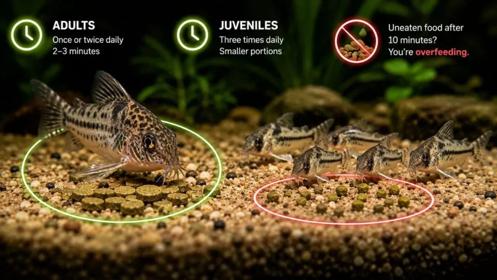 what to feed cory catfish