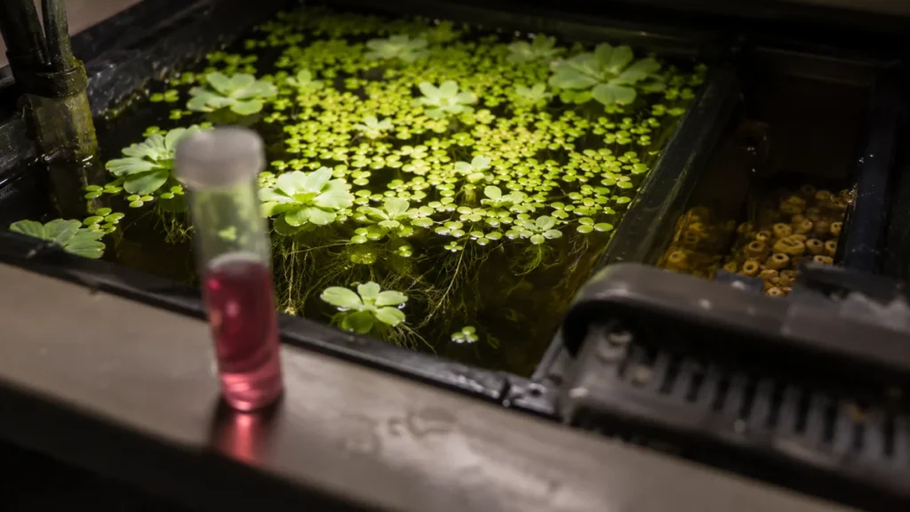 Duckweed Nitrate Removal