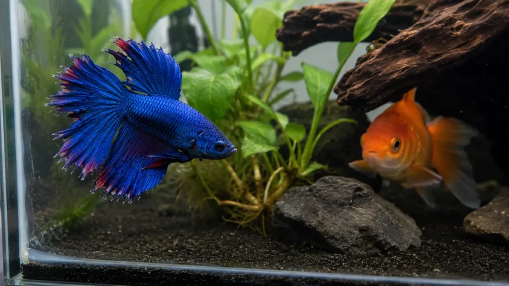 Goldfish and Betta Fish in the Same Tank