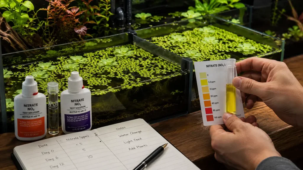How to Test Duckweed Nitrate Removal Yourself