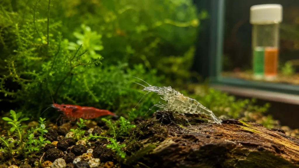 Shrimp Breeding Tank Parameters Consistency