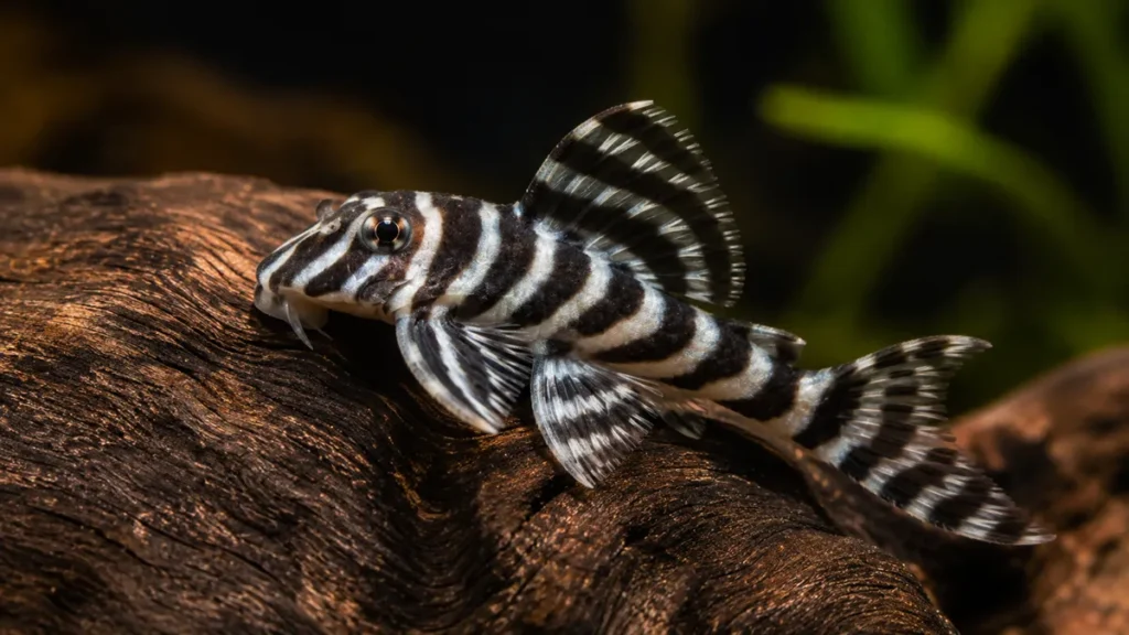 Zebra Pleco most rare fish
