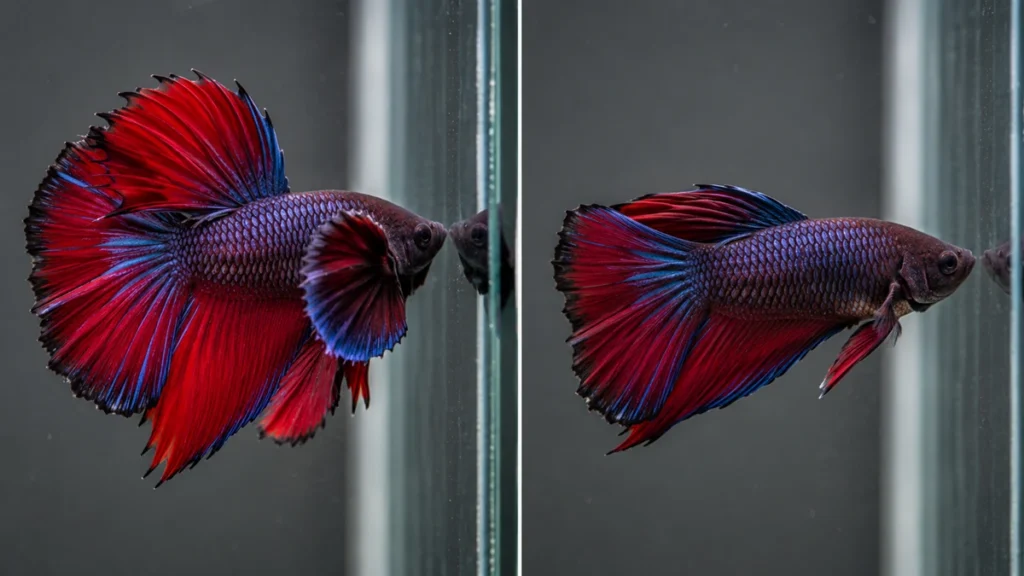 Why Do Bettas Flare at Their Reflection? What to Do