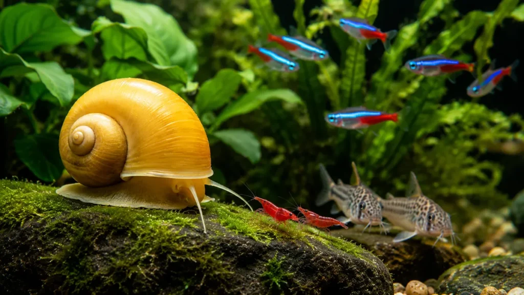 gold inca snails mates