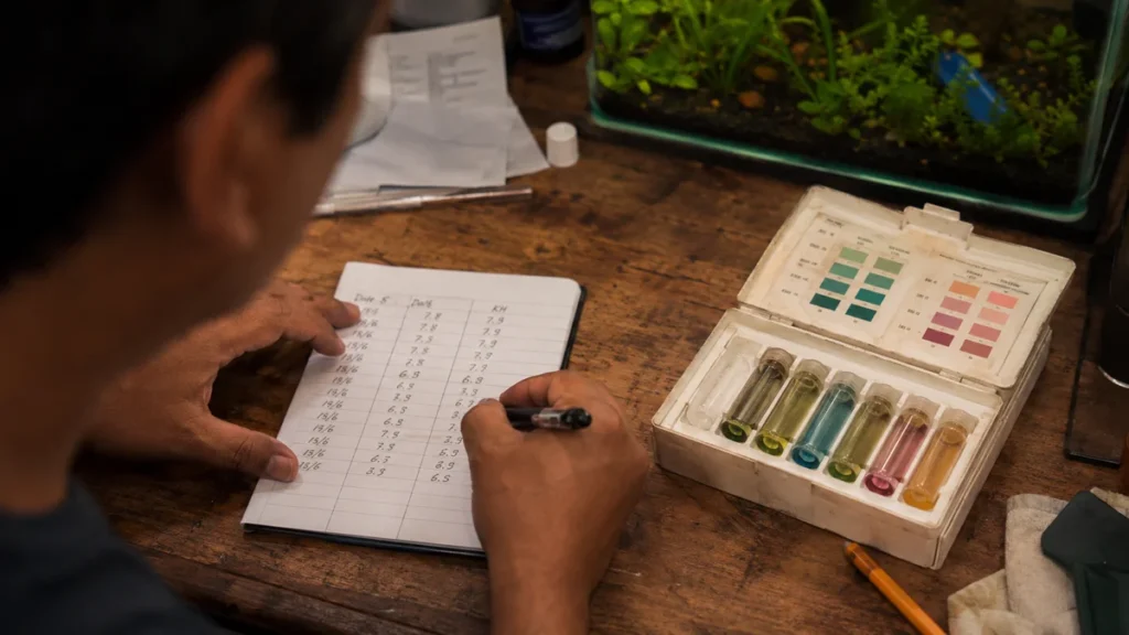 parameter variance in aquarium breeding