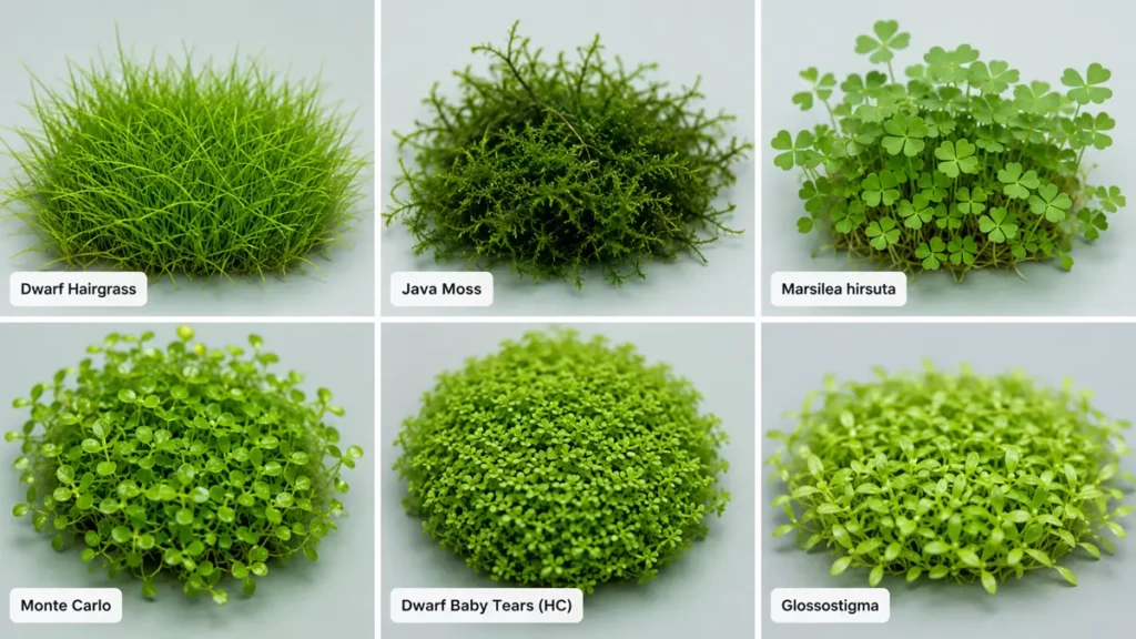 Best Types of Carpet Plants for Aquarium