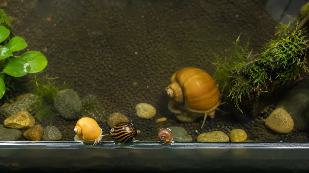 freshwater aquarium snails species
