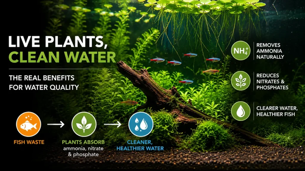 The Benefits of Live Aquarium Plants for Water Quality