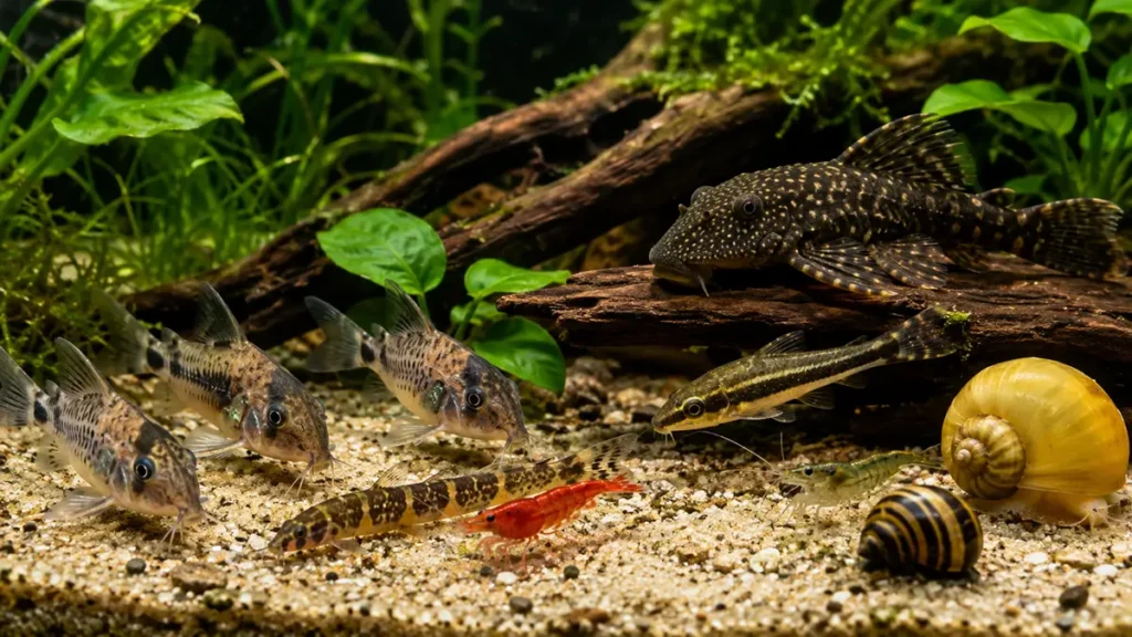 best bottom feeder fish for small tank freshwater