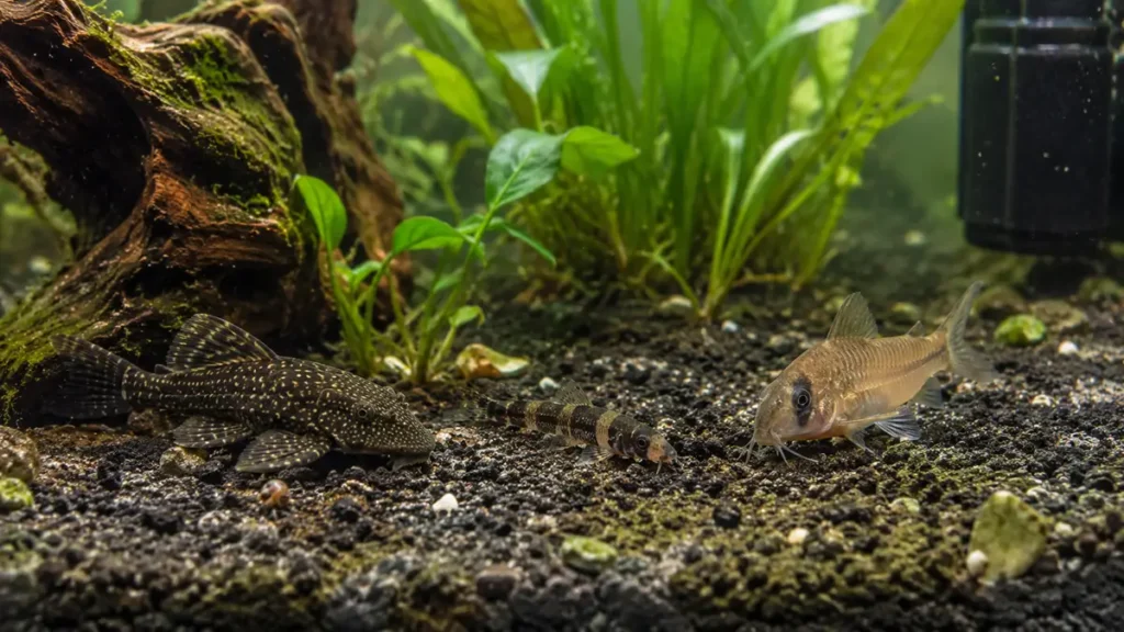 smallest bottom feeder fish