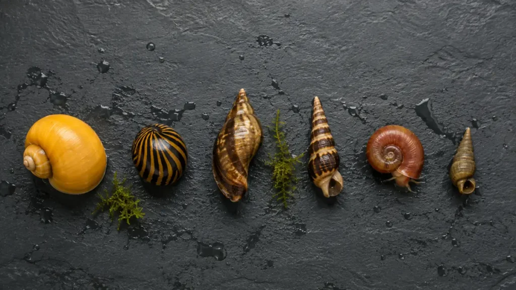 types of freshwater aquarium snails