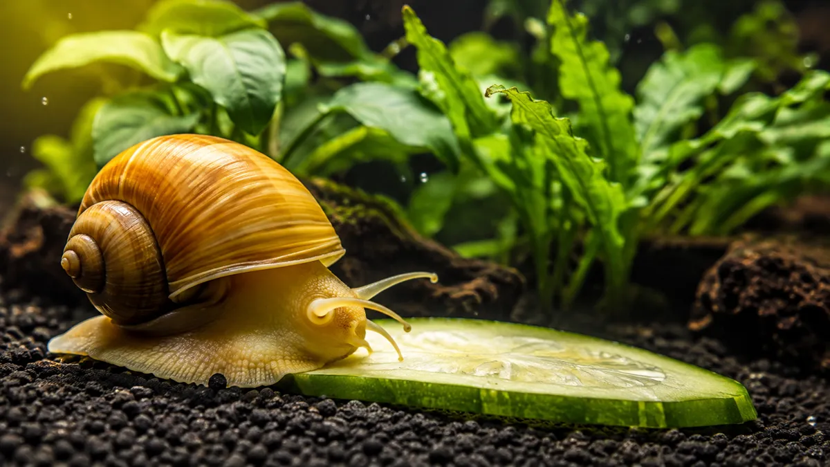 What Do Freshwater Aquarium Snails Eat? (Full Diet Guide)