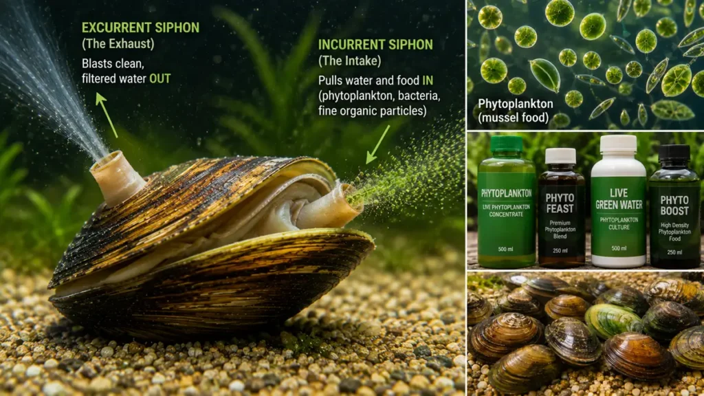 What Do Freshwater Mussels Eat