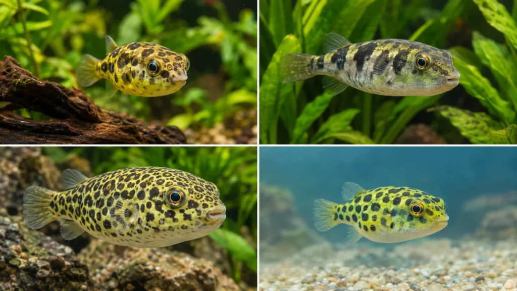 freshwater puffer fish species